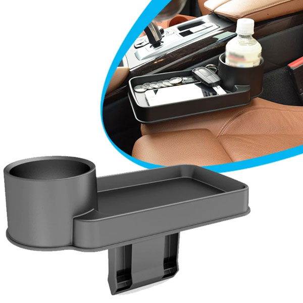 Cup Holder Mount Tray And Phone Holder - Tanziilaat